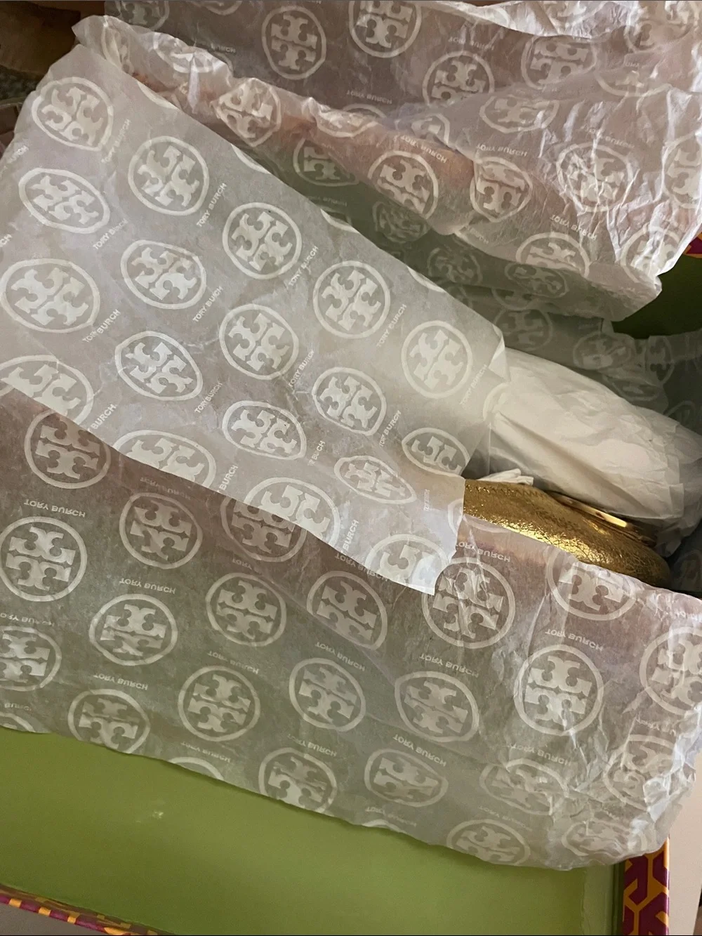 Tory Burch - Golden Metallic Flats